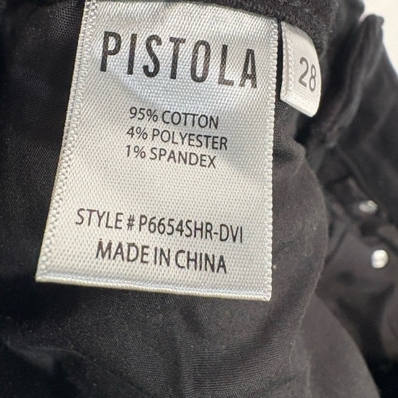 PISTOLA Teagan High Rise Vented Straight Leg Jeans Size 28 - Picture 10 of 10